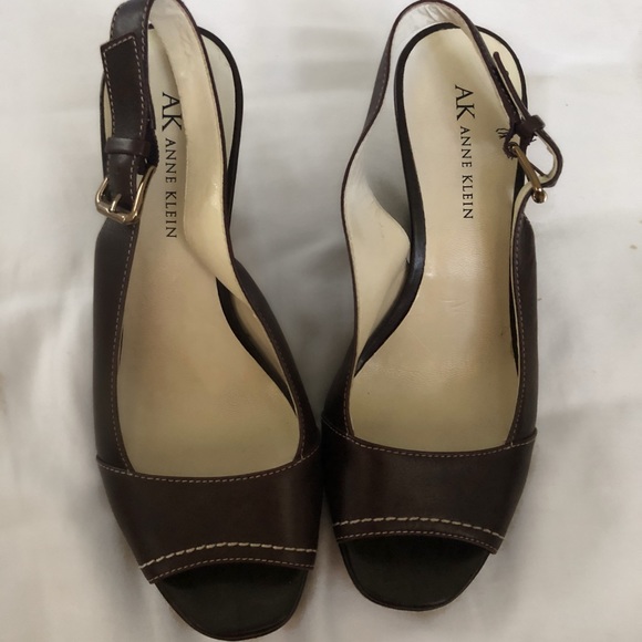 anne klein open toe shoes